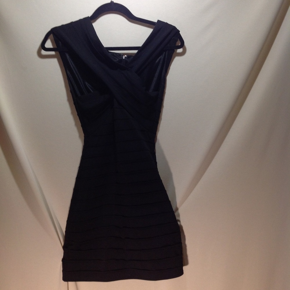 Black Bandage Crossover LBD